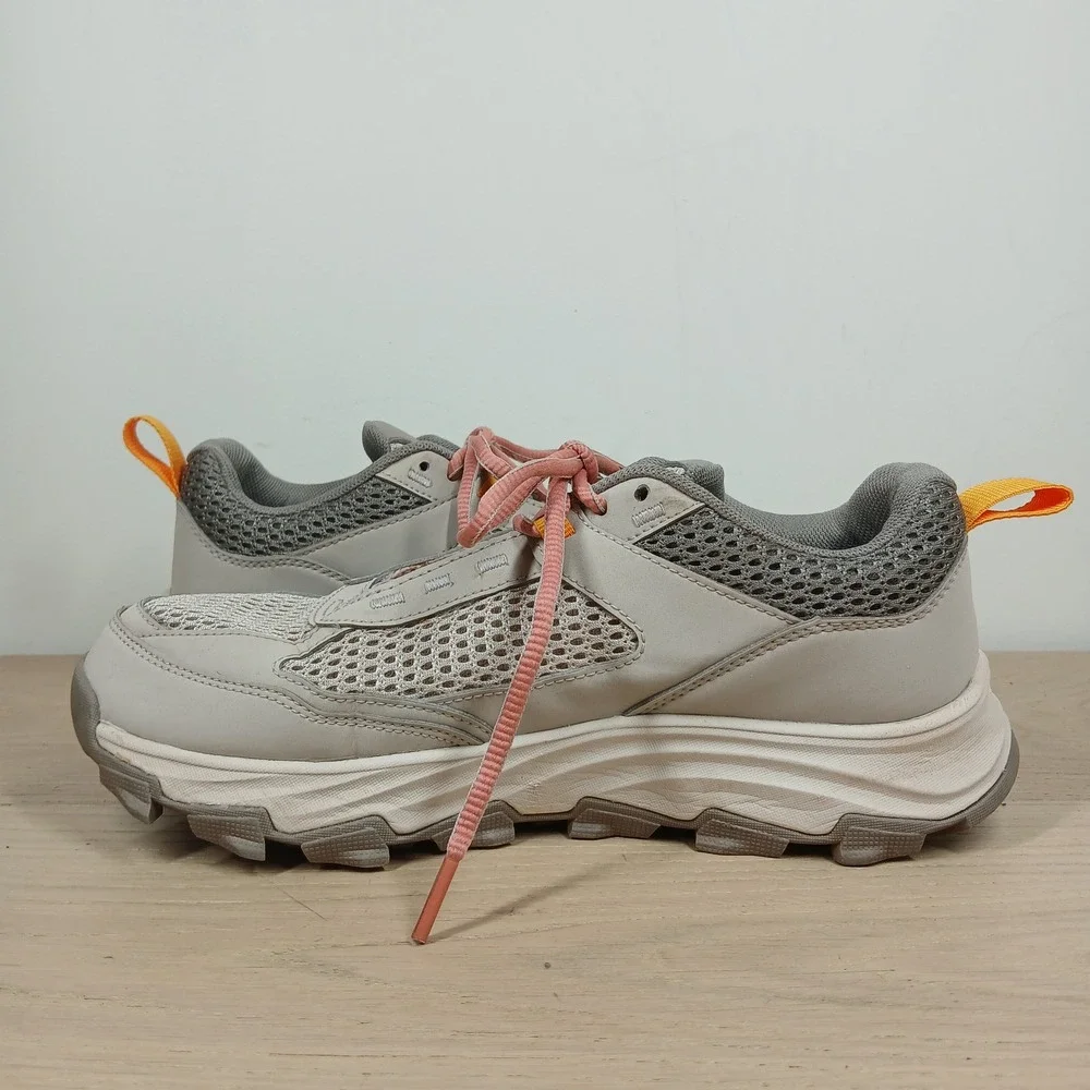 Columbia Hiking Shoes Womens 8 Gray Mesh Techlite+ Trail Sneakers Low Top